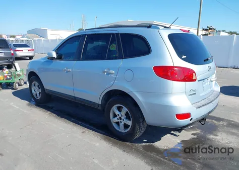 2007 Hyundai Santa Fe Gls z USA, uszkodzony, nr VIN 5NMSG13D37H085211